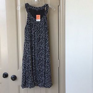 Black and white polka dot sundress